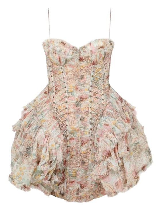 Zimmermann Dresses & Skirts - NWT Zimmermann Rebellion Freyed Silk Dress Size 2 US M